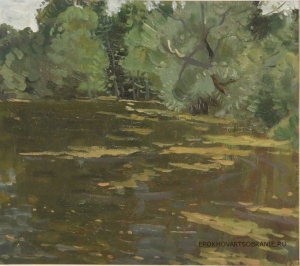 Дмитриевский Виктор Константинович (1923 – 2006) - картины художника. Тихая заводь.