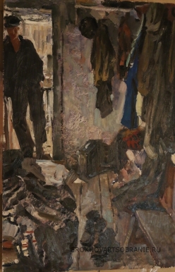 Алексеев Адольф Евгеньевич (1934 – 2000) - картины художника. В раздевалке.