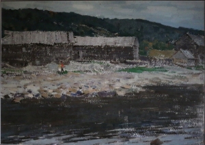 Матушевский Юрий Владимирович (1930 – 1999) - картины художника. На реке.