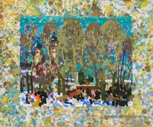 Матушевский Юрий Владимирович (1930 – 1999) - картины художника. Весна идёт!.