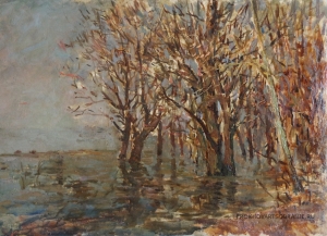 Тягунов Владимир Петрович (1907 – 1982) - картины художника. Разлив.