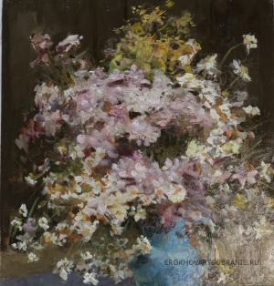 Саханов Александр Иванович (1914 – 1988) - картины художника. Цветы.