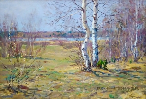 Бирштейн Макс Авадьевич (1914 – 2000) - картины художника. Весна.