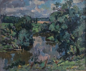 Бирштейн Макс Авадьевич (1914 – 2000) - картины художника. Таруска.