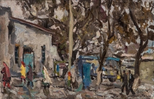 Бирштейн Макс Авадьевич (1914 – 2000) - картины художника. Улица в Шахризябзе.
