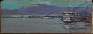 Маторин Михаил Владимирович (1901 – 1976) - картины художника. На Волге.