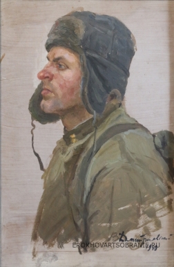Дмитриевский Виктор Константинович (1923 – 2006) - картины художника. Этюд для военной композиции.