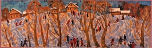 Матушевский Юрий Владимирович (1930 – 1999) - картины художника. Зимние забавы.