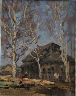 Чулович Виктор Николаевич (1922–1994)   - картины художника. Старый дом.