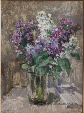 Крылов Порфирий Никитич (1902 — 1990) - картины художника. Сирень.