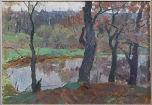 Каплан Фаня Максовна (1913 – 1995) - картины художника. Весна.