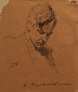 Жуков Николай Николаевич (1908 – 1973) - картины художника. Портрет Б.Неменского.
