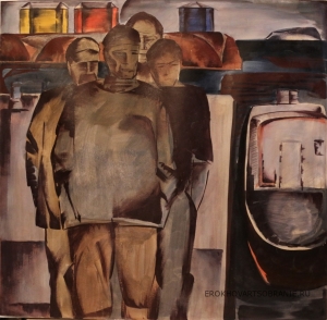 Скок Владислав Антонович (1922 - 2012)  - картины художника. Рабочий класс.