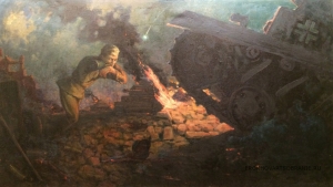 Пензов Иван Алексеевич (1928 - 2000) - картины художника. Подвиг Вани Фёдорова.
