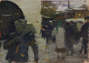 Алексеев Адольф Евгеньевич (1934 – 2000) - картины художника. Осень в Москве.