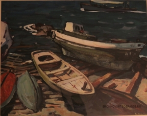 Бубнов Владимир Васильевич (1930 – 2013) - картины художника. Крымский берег.