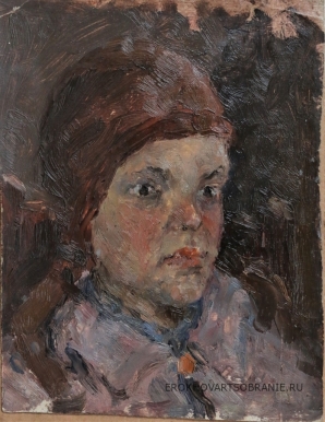 Бабицын Виктор Алексеевич (1926 – 2000) - картины художника. Девочка .