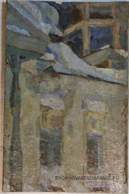 Суханов Александр Фирсович (1924 - 1995) - картины художника. Воскресенская церковь.