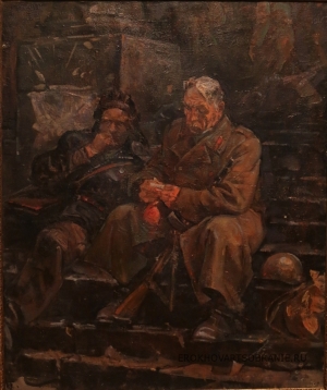 Любимов Валентин Васильевич (1930 – 2016)  - картины художника. Май 1945 г..