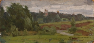 Чулович Виктор Николаевич (1922–1994)   - картины художника. Летний пейзаж.