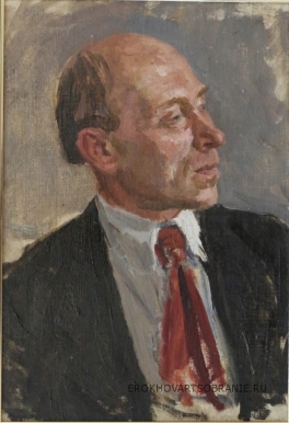 Нечитайло Василий Кириллович (1915—1980)  - картины художника. Портрет Почиталова В.В..