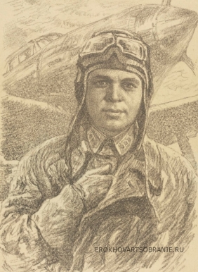 Железнов Михаил Петрович (1912 - 1978)  - картины художника. Герой Советского Союза Сторожаков.