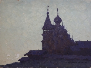 Рыбченкова Лора Борисовна (1928-2005) - картины художника. Кижи.